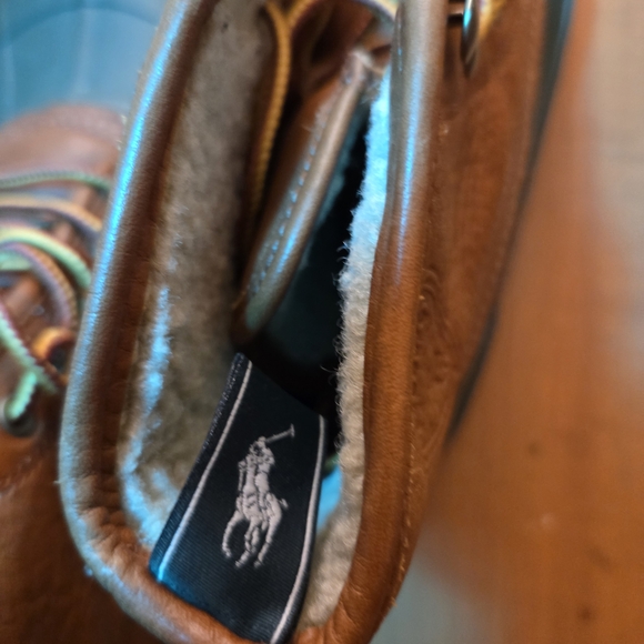 Polo by Ralph Lauren Brown Leather Boots